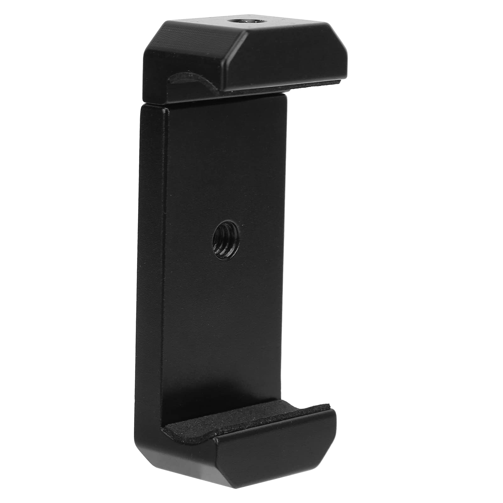 Universal All-Metal Smartphone Tripod Mount Clamp - Adjustable Width with 1/4
