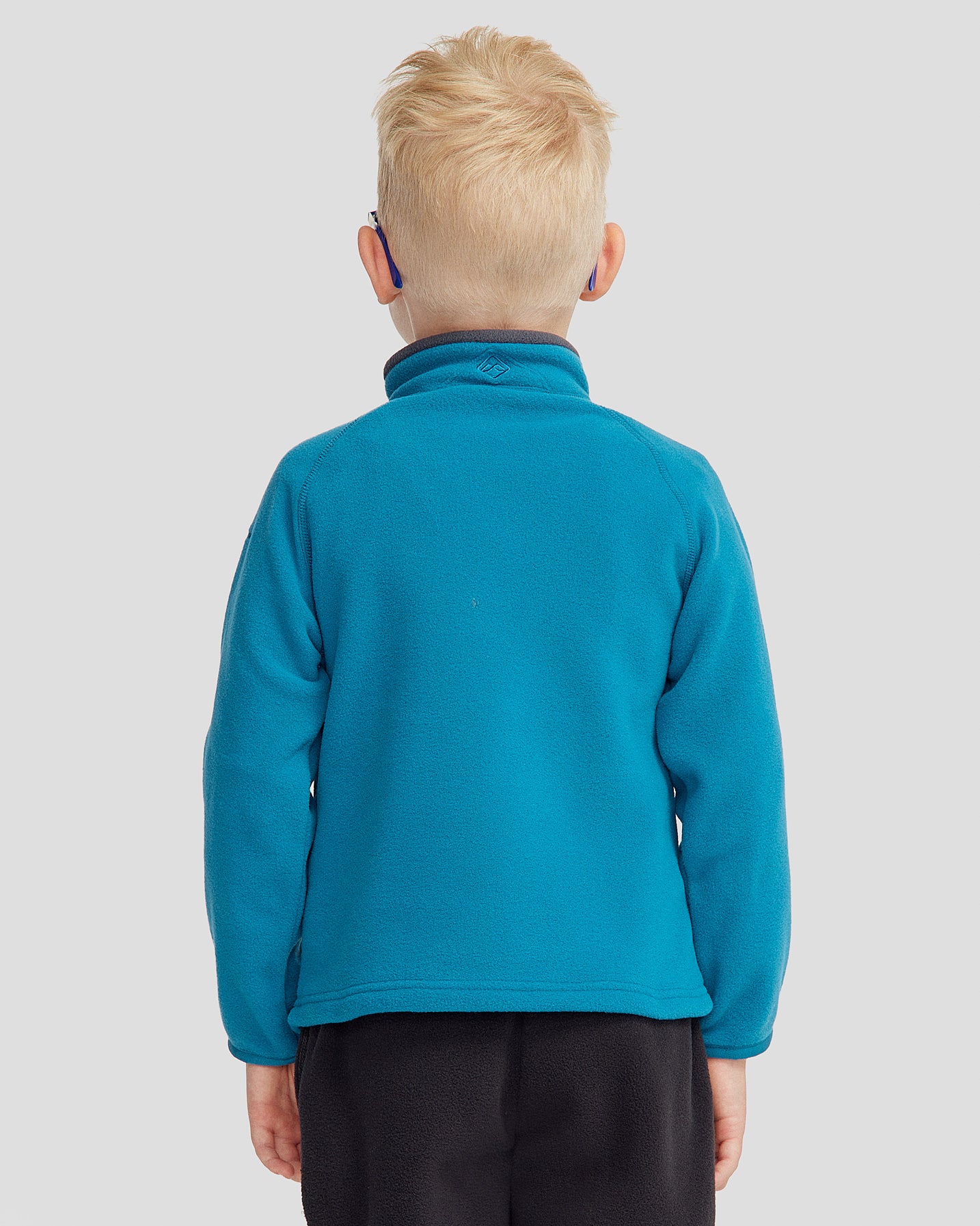 Kids Ridge 100 Primaloft Pullover Jacket - Dark Eddy - Warm & Lightweight Winter Coat for Boys & Girls - Perfect for Outdoor Activities, Skiing & Snow Play