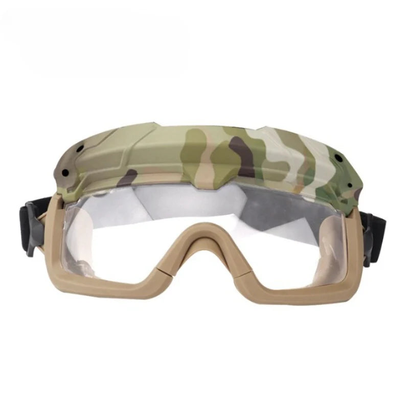 Anti Fog Tactical Goggles - Military Grade Ballistic Impact Protection for Airsoft & Paintball | UV Protection, Scratch Resistant for Outdoor Sports, Shooting Range & Safety Work