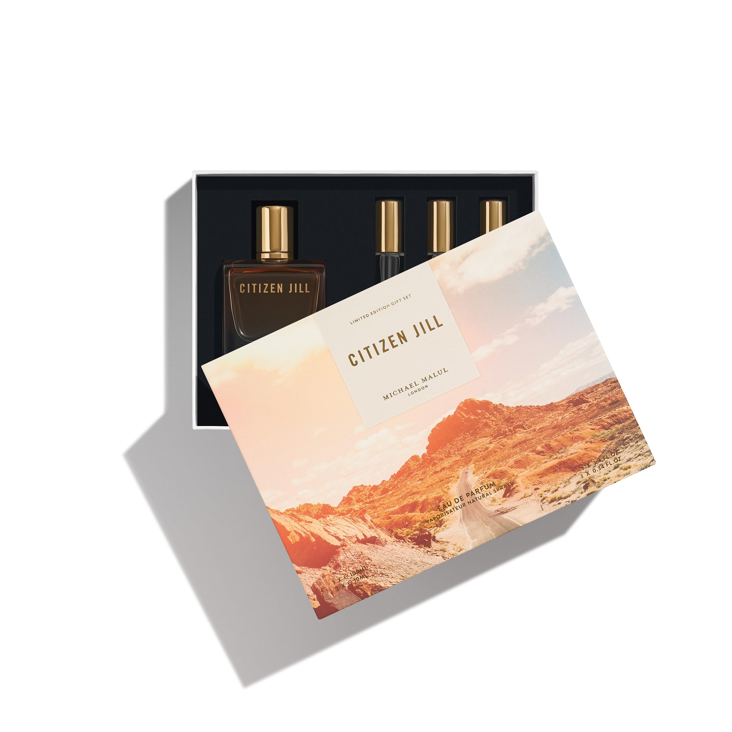 Michael Malul Citizen Jill Eau de Parfum Gift Set - 3.4oz & 0.34oz | Luxury Floral Fragrance for Women | Perfect for Gifting, Date Nights & Special Occasions