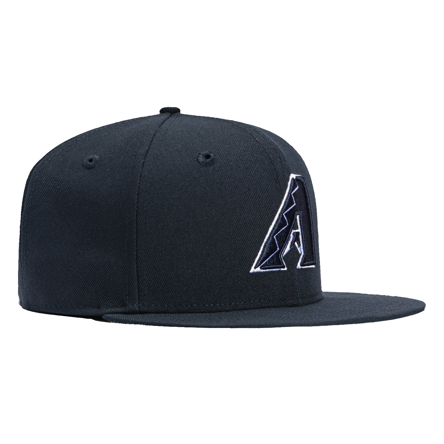 New Era 59Fifty Arizona Diamondbacks Snapback Hat - Navy & White Baseball Cap for Men & Women | Perfect for MLB Games, Sports Events & Casual Wear