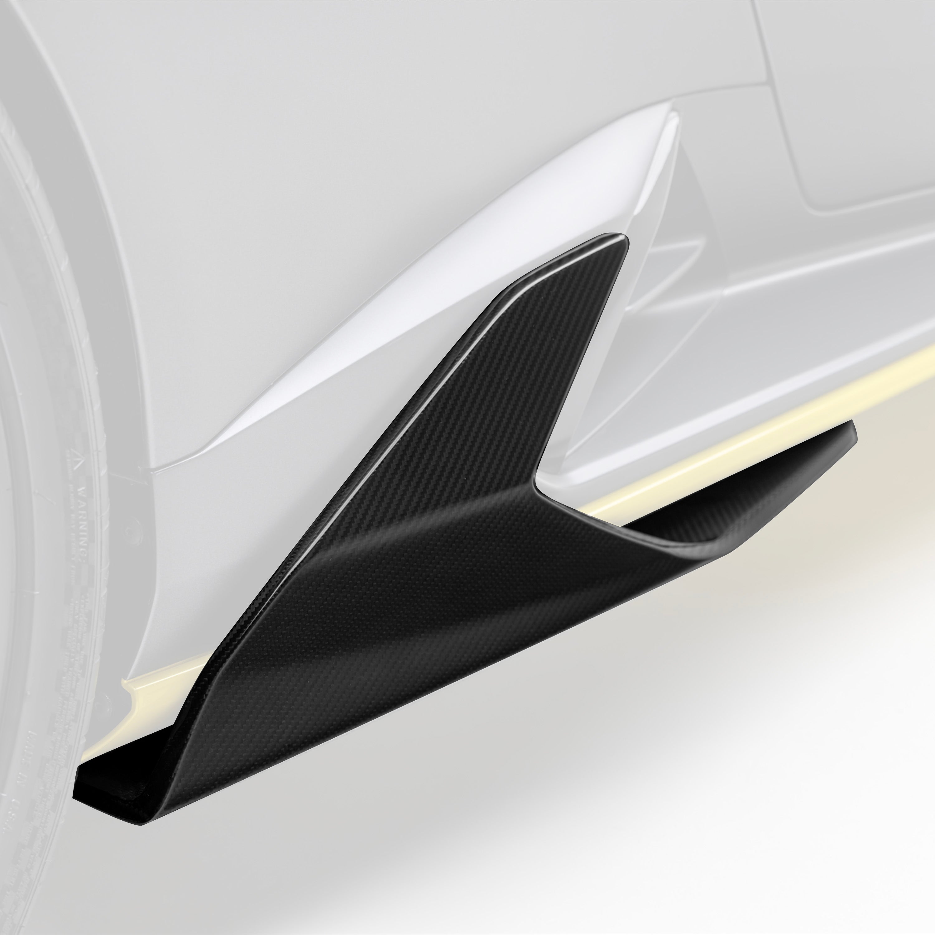 Huracan STO Carbon Fiber Side Rocker Panels - High-Performance Upgrade for Lamborghini Huracan STO | Track & Street Use