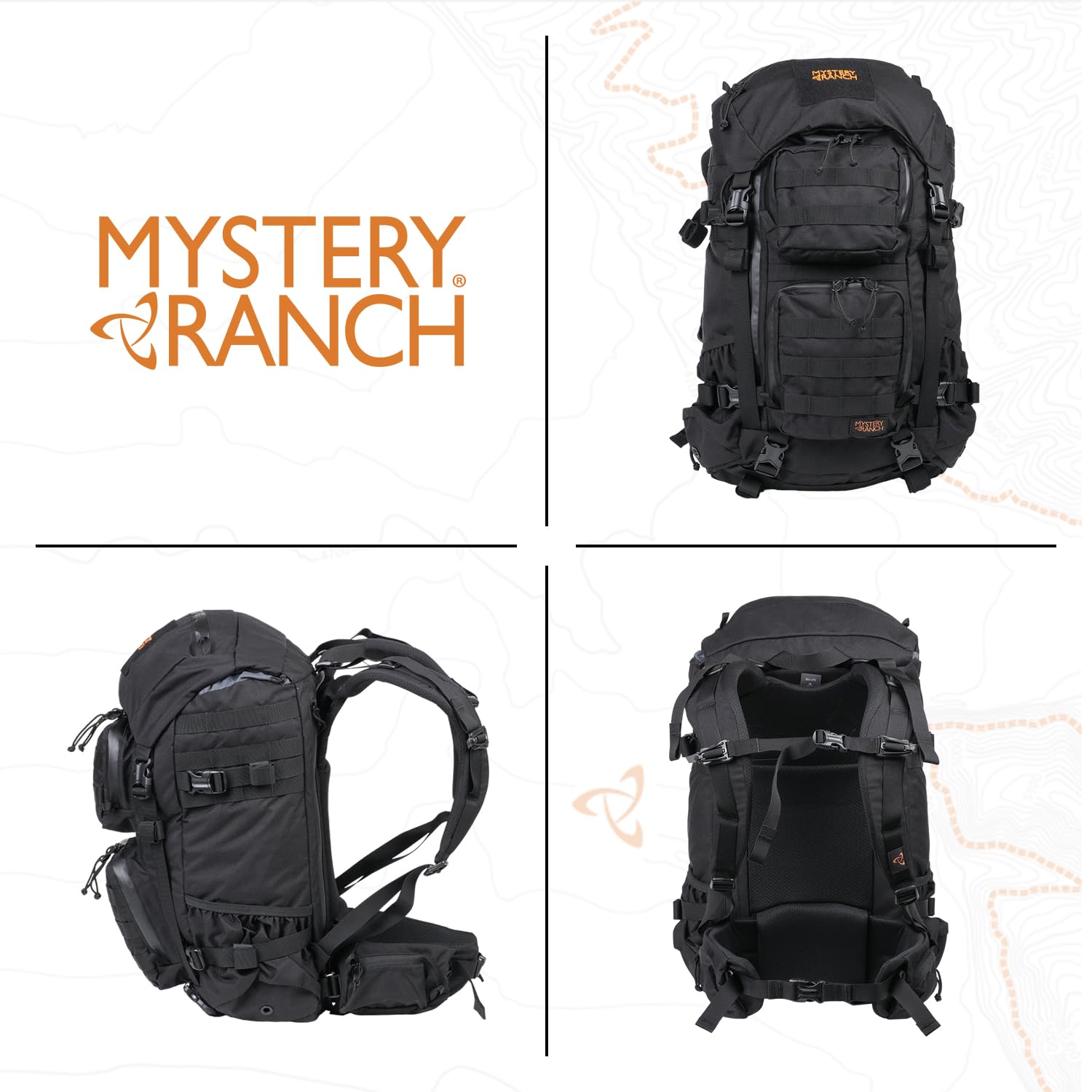 **Mystery Ranch Blitz 35L Tactical Backpack - Molle Compatible Daypack for Hiking, Camping & Outdoor Adventures (Black, S/M Size)**    **Perfect for:** Military use, hiking, camping, travel, and everyday carry with durable tactical design.