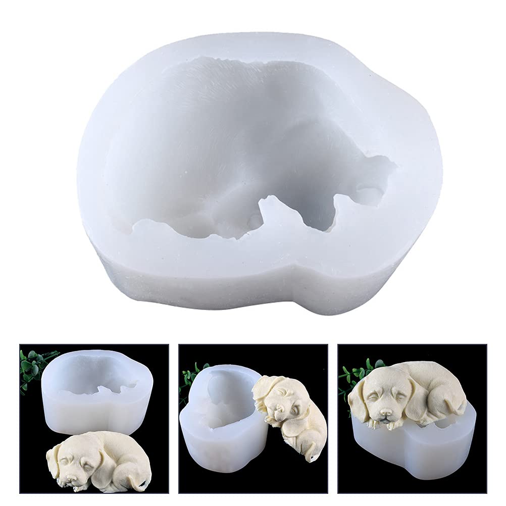 Dog-Shaped Silicone Mold for Chocolate Cake Baking, Epoxy Resin Jewelry & DIY Mousse Cake Decorations - Perfect for Homemade Desserts, Candy Making, and Handcrafted Accessories