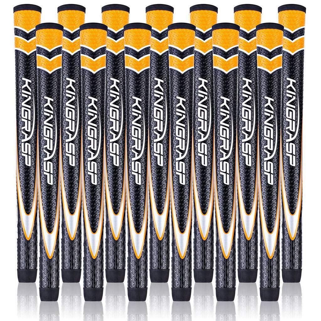 Premium Non-Slip Rubber Golf Iron Grip Set of 13 - Micro Texture Surface for Enhanced Control & Comfort - Standard Size Soft Golf Club Grips for Men & Women - Perfect for Driving Range, Course Play & Practice Sessions