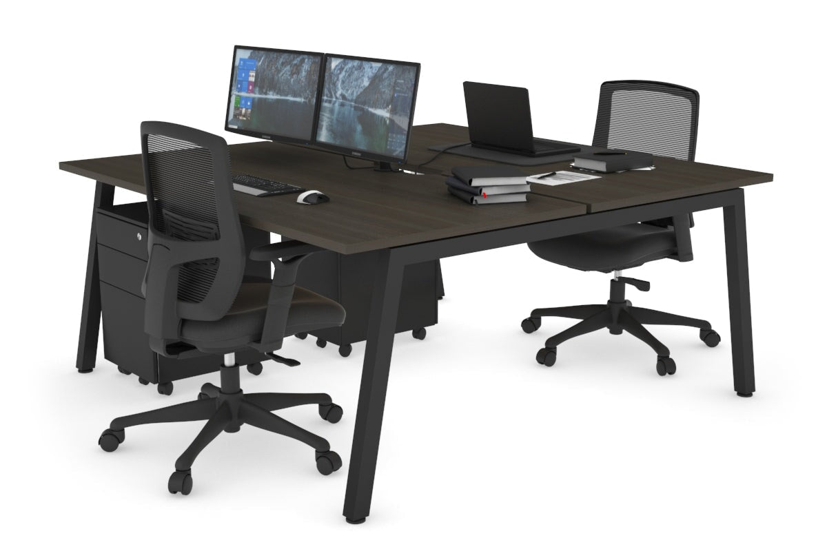 Quadro 2 Person Office Workstation - 47.2