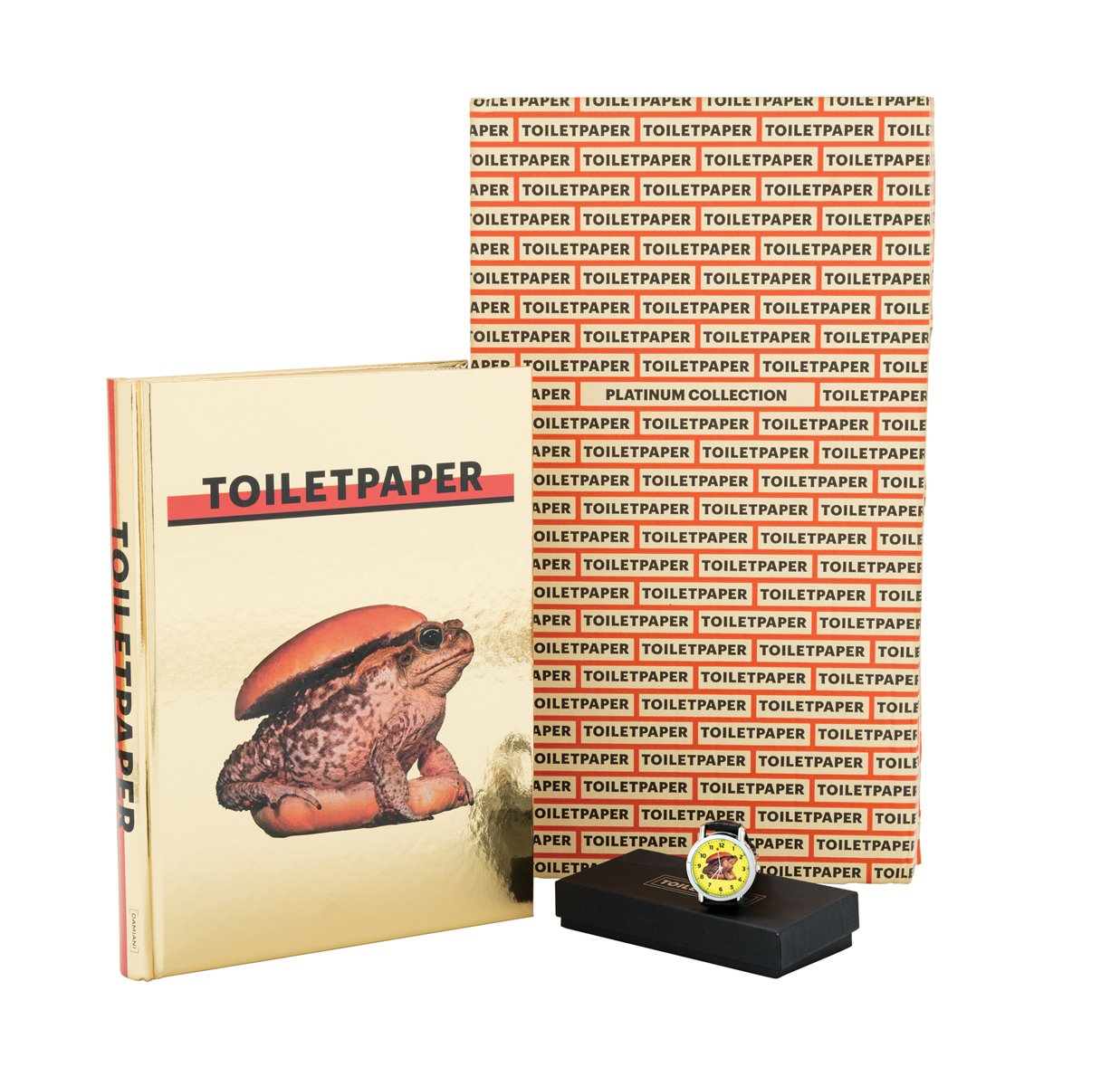 Maurizio Cattelan & Pierpaolo Ferrari: Toilet Paper Volume II Platinum Collection - Limited Edition Art Book for Modern Home Decor & Creative Inspiration