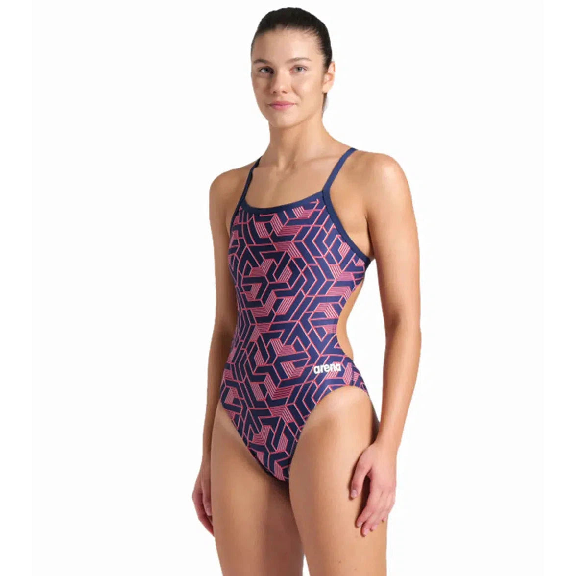 Arena Escape Challenge Back Swimsuit - High Performance Competitive Swimwear for Women | Perfect for Pool Training, Triathlons & Beach Activities