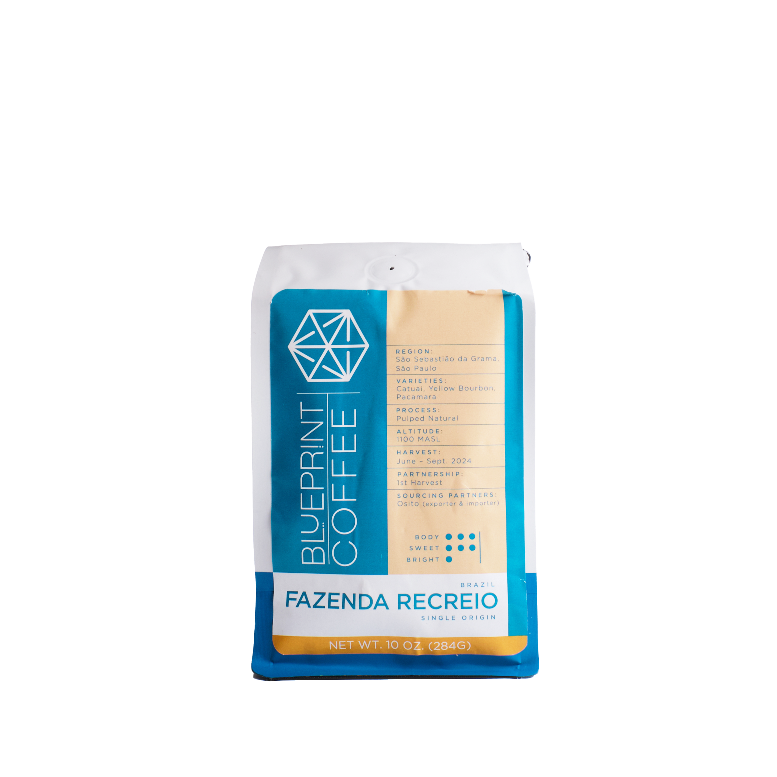 Fazenda Recreio 1 - Premium Brazilian Coffee Beans for Home Brewing | Perfect for Espresso, French Press & Cold Brew | Fresh Roasted Specialty Coffee for Coffee Lovers