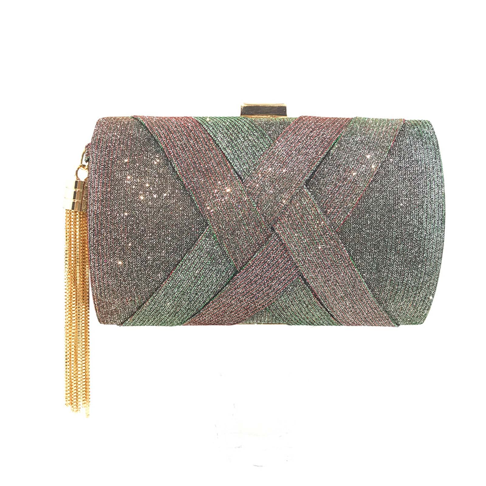 JOEupin Glitter Clutch Purse for Women - Elegant Evening Bag & Wedding Party Clutch - Sparkly Envelope Handbag for Prom, Formal Events & Special Occasions | Perfect for Dinners, Galas & Date Nights