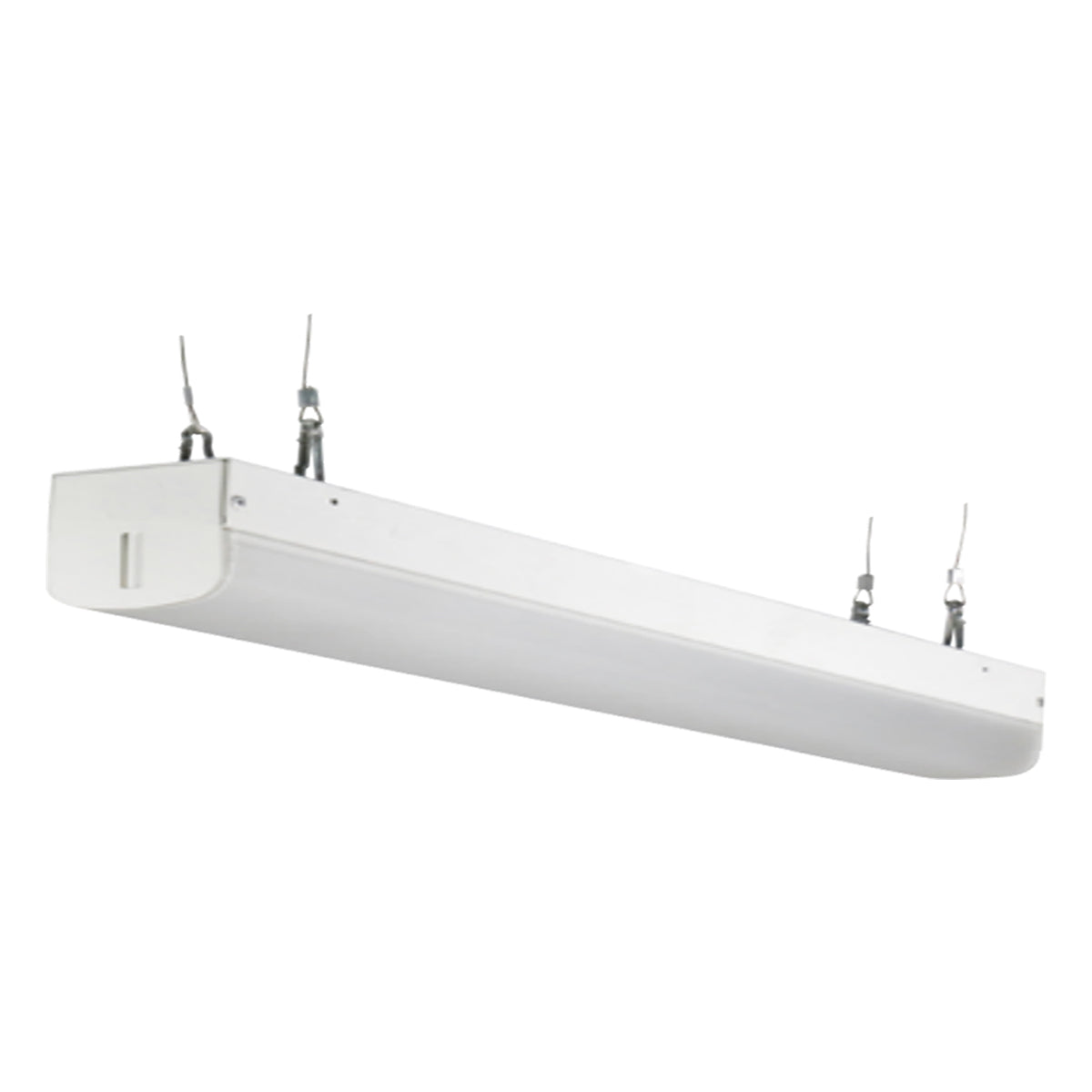 4ft LED Strip Light Fixture - 2860 Lumens, 22W, 5000K Daylight White, 120-277V - Perfect for Under Cabinet Lighting, Garage, Workshop & Commercial Spaces