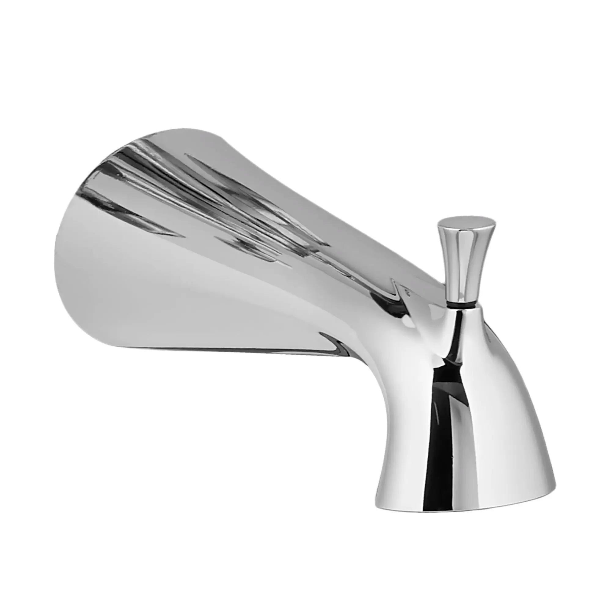 Fluent® 6.5 Inch Slip-On Diverter Tub Spout - Brass Bathroom Faucet for Shower and Bathtub, Easy Installation for Home Renovation