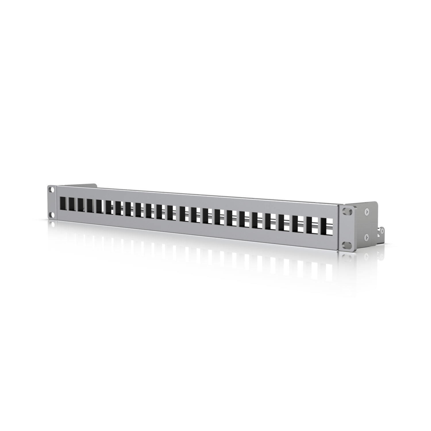 Ubiquiti UACC 24 Port Blank Keystone Patch Panel for Network Rack - Professional Cable Management Solution for Home & Office Server Rooms