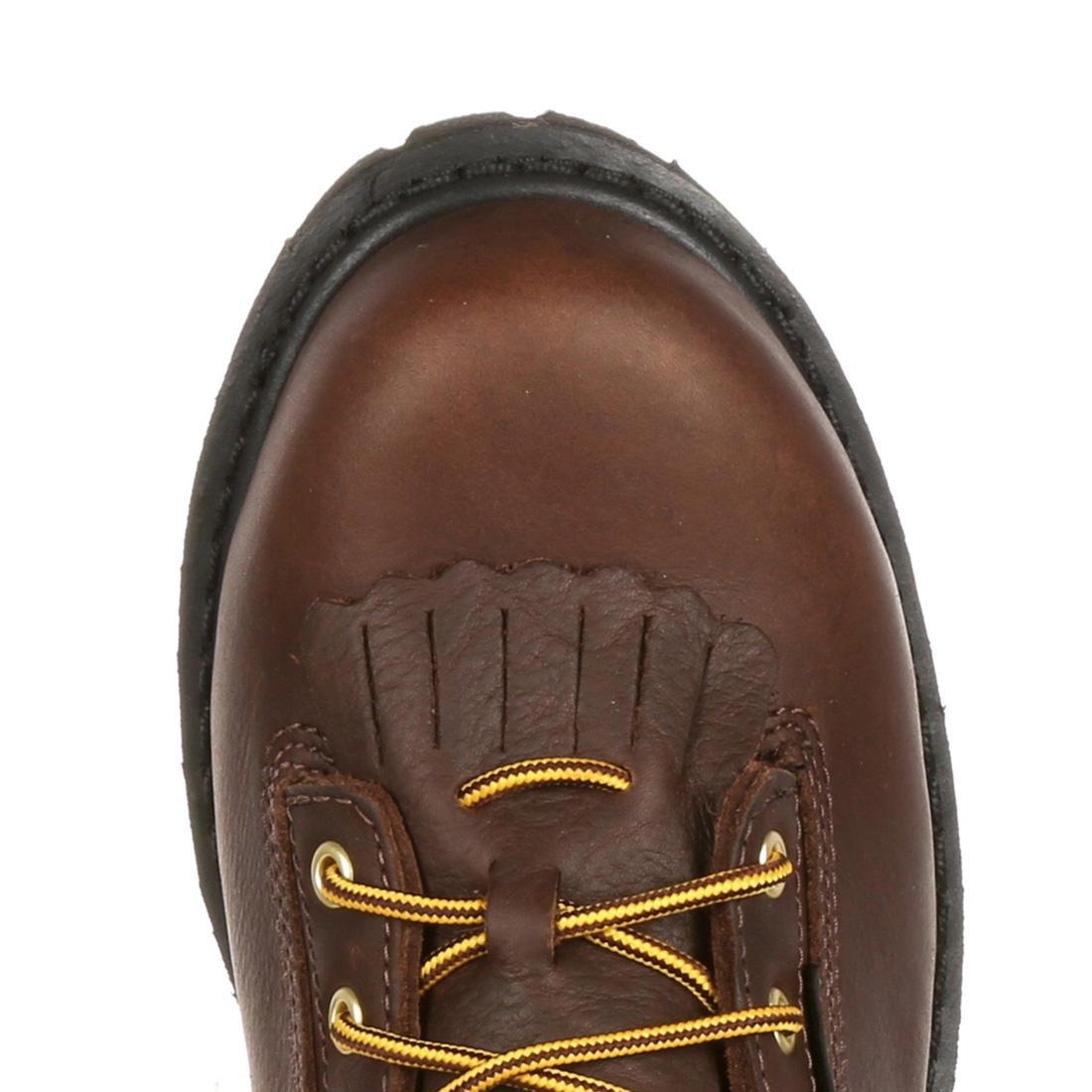 Waterproof Steel Toe Work Boots with Lace-Up Design - Durable Safety Footwear for Construction, Warehouse & Outdoor Work