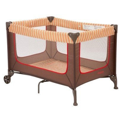 Funsport Baby Play Yard with Stripes Design - Portable Playpen for Indoor & Outdoor Use - Safe Play Area for Toddlers & Infants - Perfect for Home, Park, or Travel