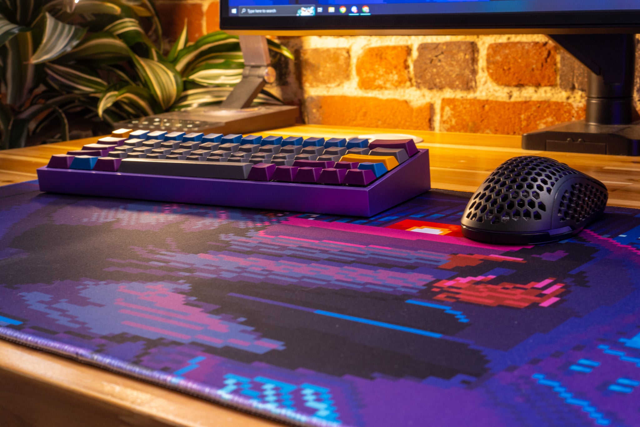 Lilith Omen Content Creator Collaboration Limited Edition XL Gaming Mouse Pad - Large Extended Non-Slip Surface for PC & Mac - Perfect for Gaming, Streaming & Office Work