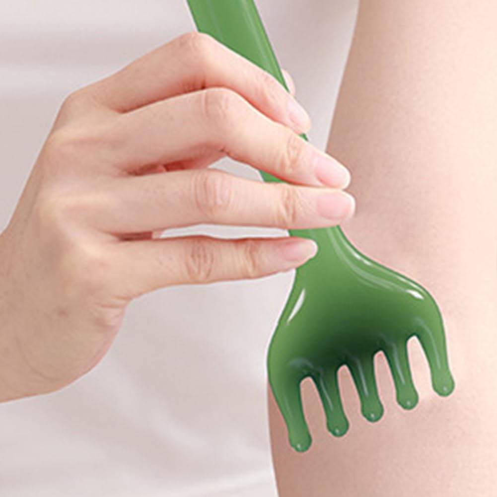 Handheld Resin Scalp Massager Comb - Relaxing Head Massage Tool for Stress Relief & Tension Release - Set of 2 - Perfect for Home, Office & Travel Use