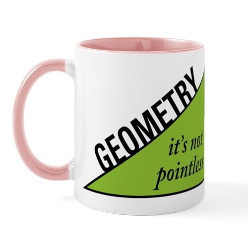 White/Pink Inside - Geometry Mug