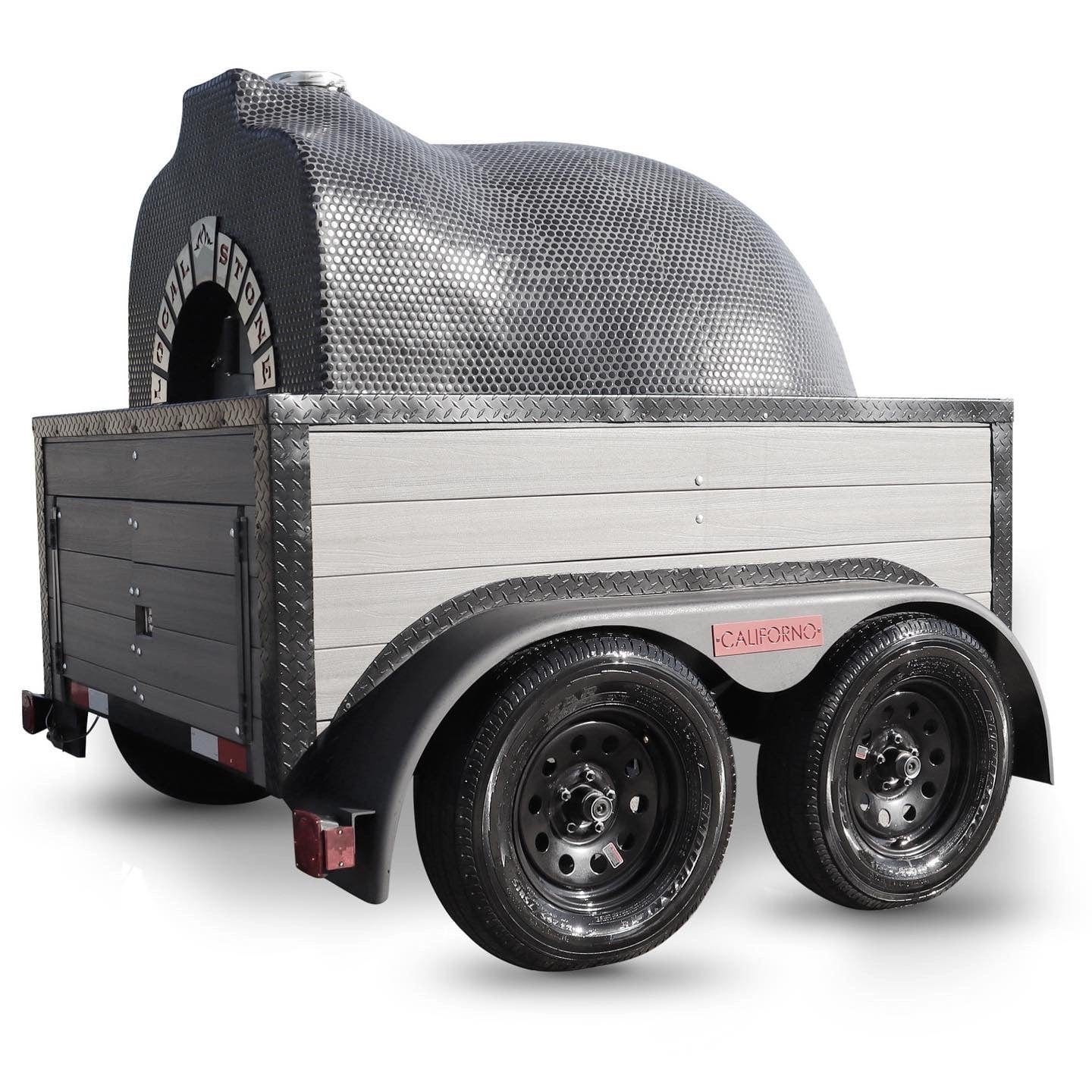 Wave Pizza Oven Trailer - Portable Wood Fired Outdoor Pizza Maker for Catering, Events & Backyard Cooking | Commercial & Home Use