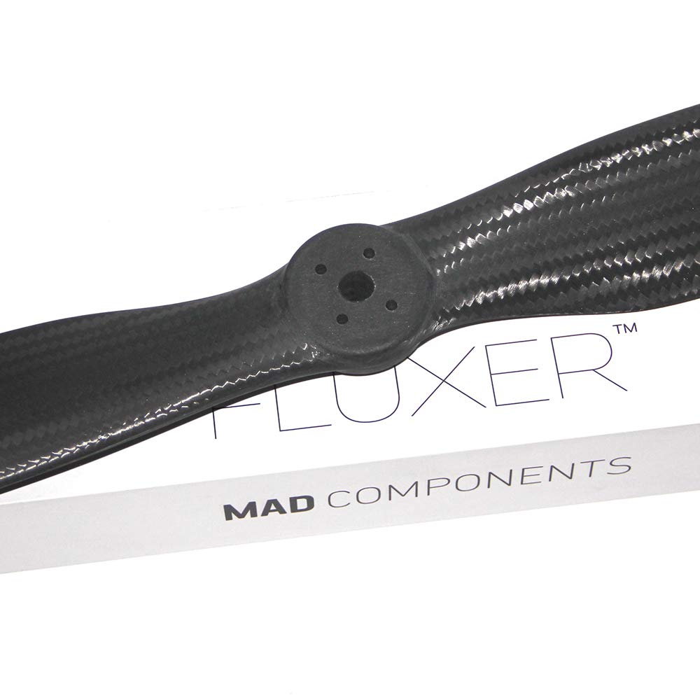 MAD COMPONENTS Carbon Fiber Propeller 34.1x11.4in (D10-D20 M3X4) - Matt Pair (CW+CCW) for Professional Drones, Multirotors & RC Hobby - Perfect for Aerial Photography, Racing and FPV Flying