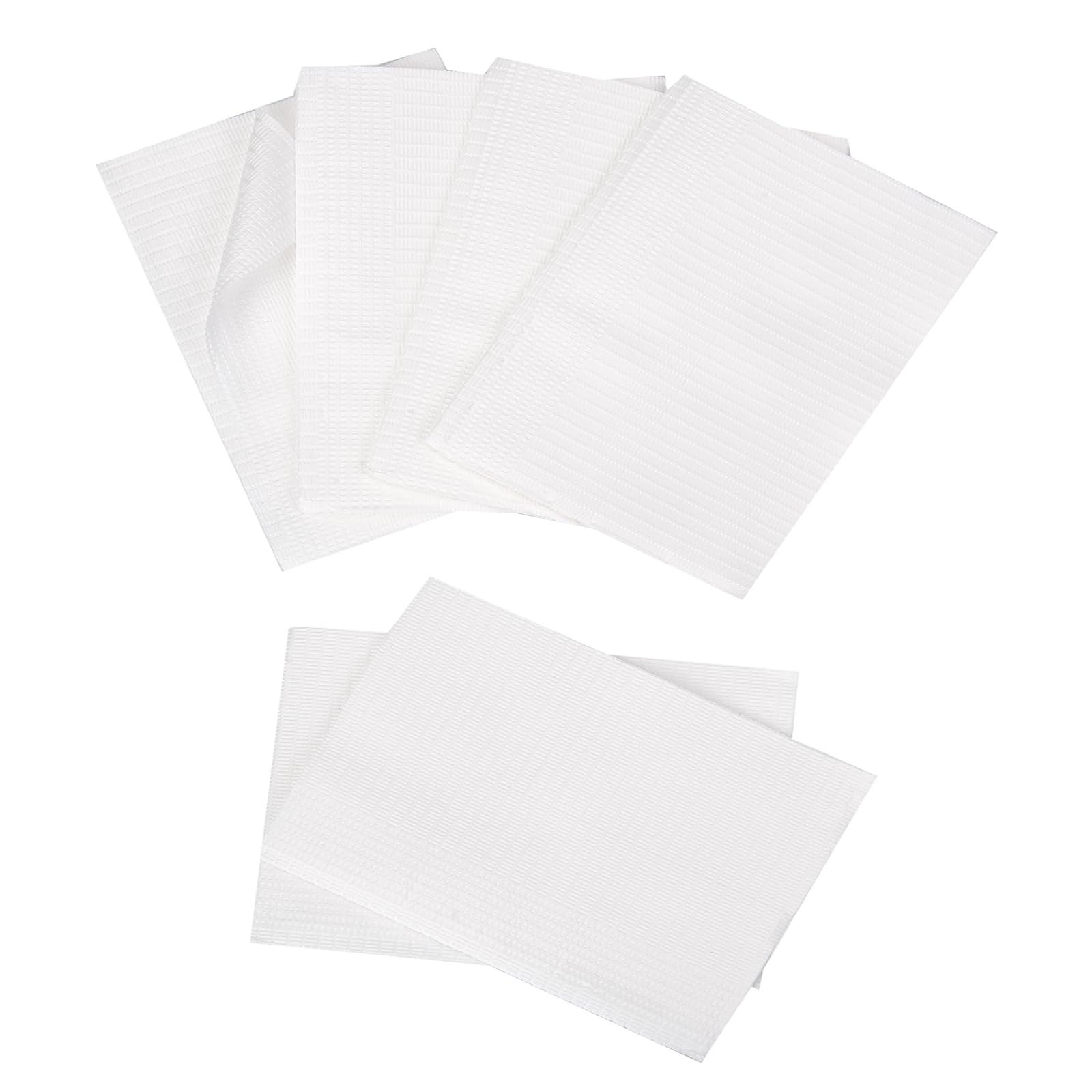 500 PCS Disposable Dental Bibs - 3 Ply Waterproof Dental & Tattoo Bibs for Dentist Clinic, Nail Salon & Tattoo Shop - 13