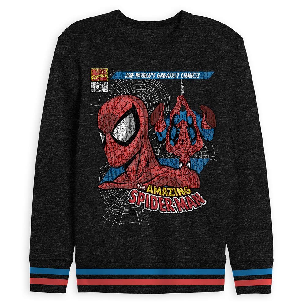 Marvel The Amazing Spider-Man Hoodie for Boys - Cool Superhero Pullover Sweatshirt - Perfect for School, Halloween & Everyday Wear