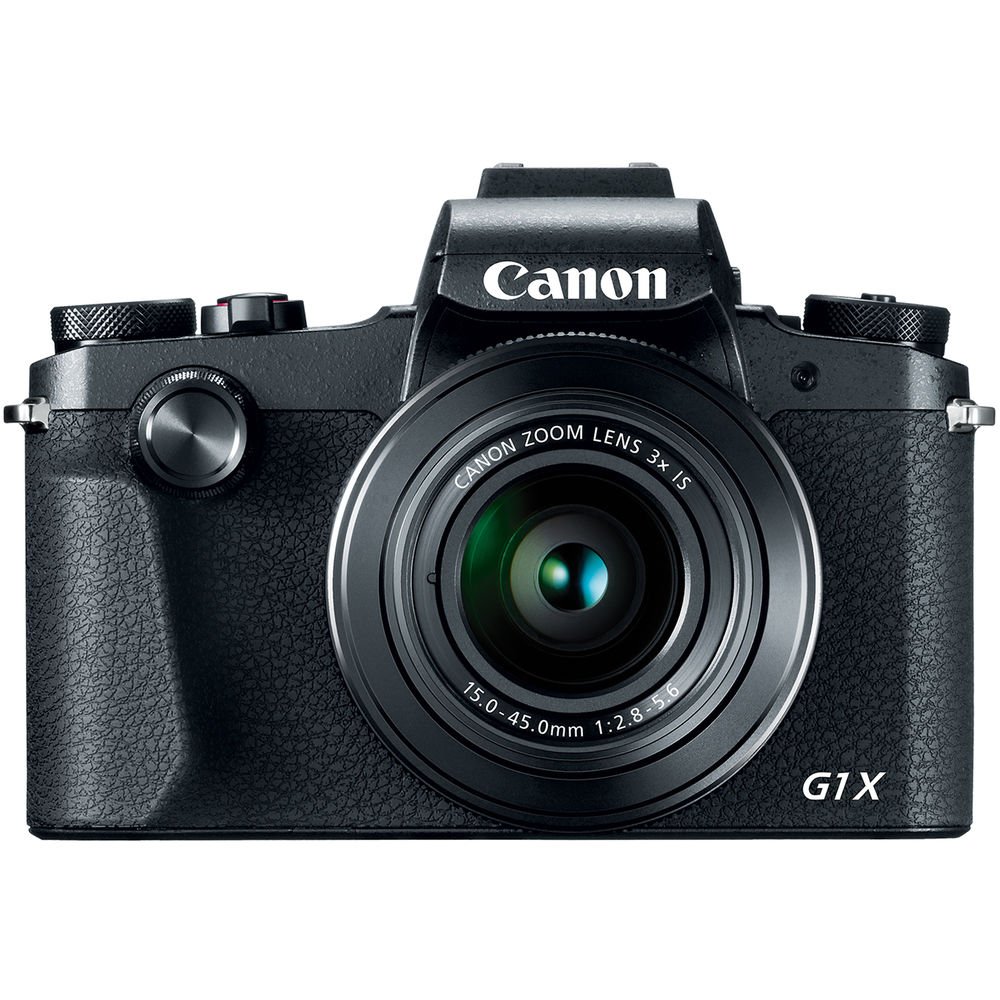Canon PowerShot G1 X Mark III Digital Camera (2208C001) - 20.1MP APS-C Sensor, 24-72mm f/2.8-5.6 Lens, 4K Video - Bundle with 64GB SD Card, Card Reader, Soft Case, Tripod, Hand Strap, Memory Wallet & Cleaning Kit (Renewed) - Perfect for Travel Photography, Vlogging & Professional Shooting