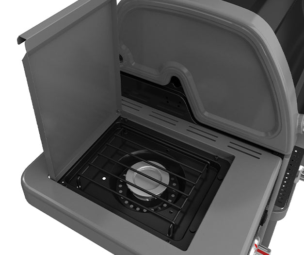 Coleman Revolution 4-Burner Propane Gas Grill with Side Burner - Black Matte Finish | Perfect for Backyard BBQs, Camping & Outdoor Cooking | REV4BMA