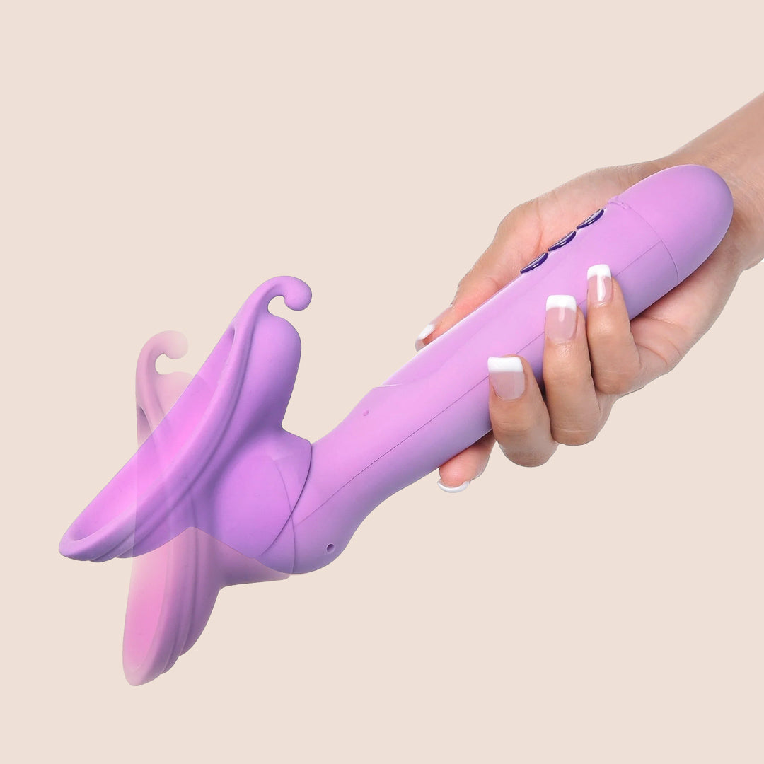Fantasy For Her Silicone Vibrating Roto Sucking Toy - Powerful Suction & Vibration for Women's Pleasure | Perfect for Couples Play & Solo Stimulation