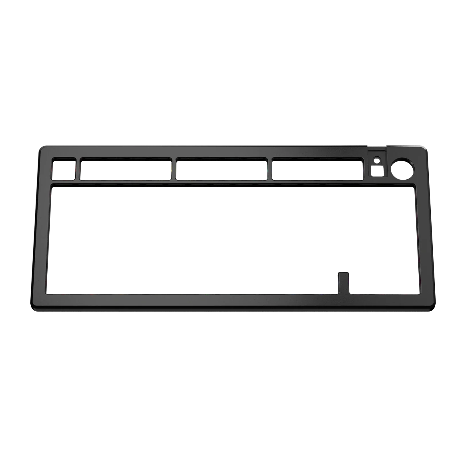 GMMK 3 75% Mechanical Keyboard Top Case - Premium Metal Black Frame for Gaming & Typing | Perfect for PC, Mac & Office Workspace Setup