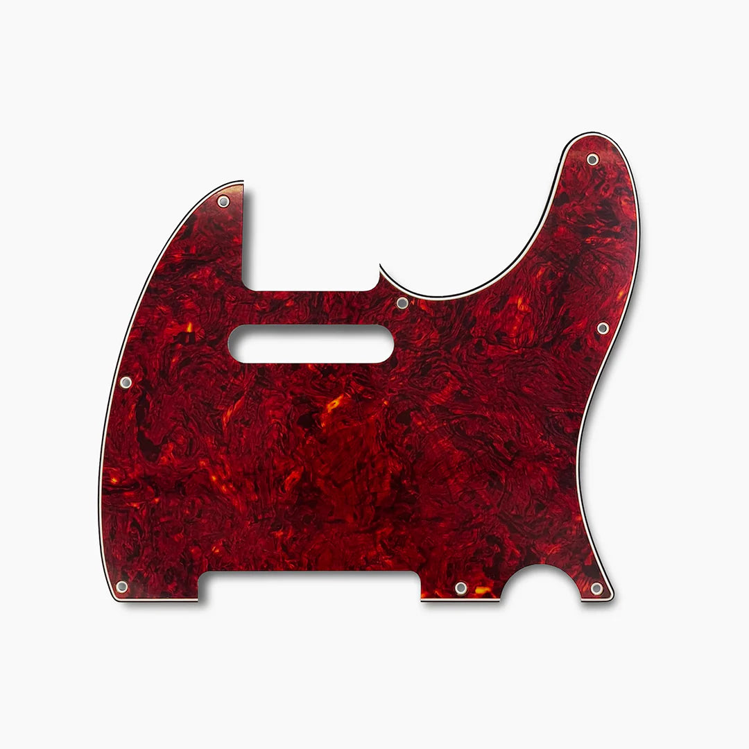 Allparts PG 0562 044 Red Tortoise Pickguard for Fender Telecaster Guitar - Perfect for Upgrades & Custom Builds