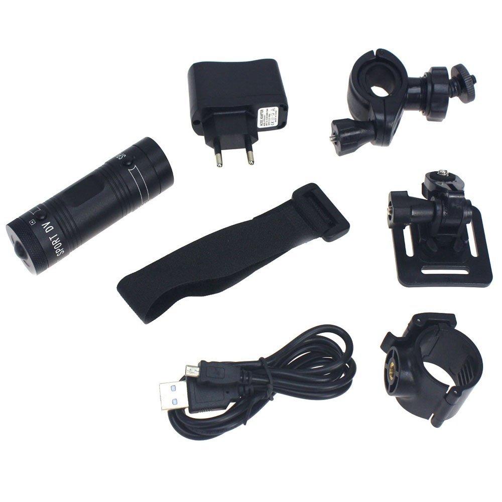 F9 Mini Action Camera - 1080P HD Helmet Cam for Motorcycle, Bike, Sports & Car DVR | Waterproof, Wide Angle, Loop Recording for Adventure & Vlogging