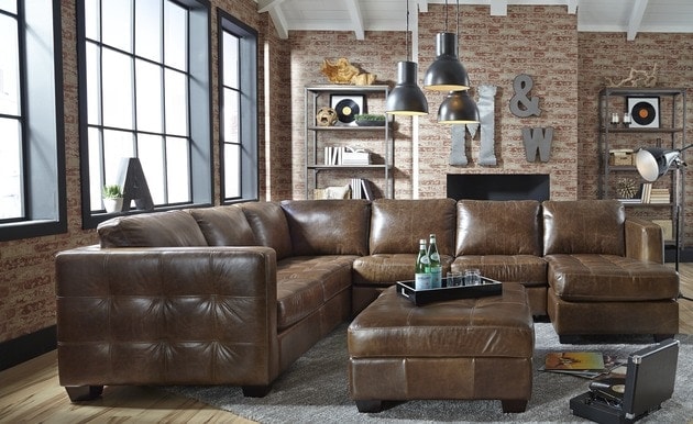 Barrett Palliser Tufted Sofa & Sectional - Modern Upholstered Living Room Furniture for Home & Office Comfort