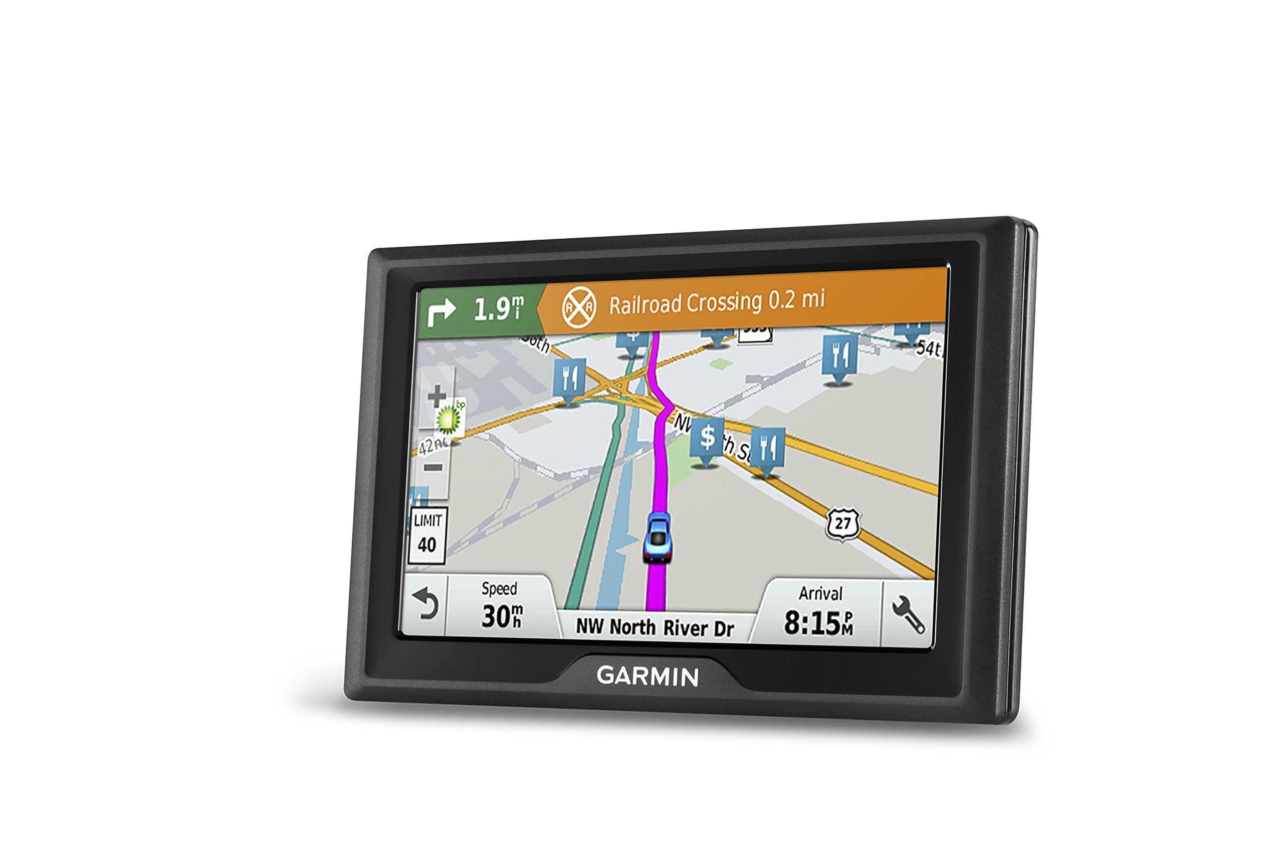Garmin Drive 51 USA LM GPS Navigator with Lifetime Maps & Spoken Directions - Renewed | Real-Time Traffic Alerts, TripAdvisor Reviews | Perfect for Road Trips, Truckers & RV Travelers