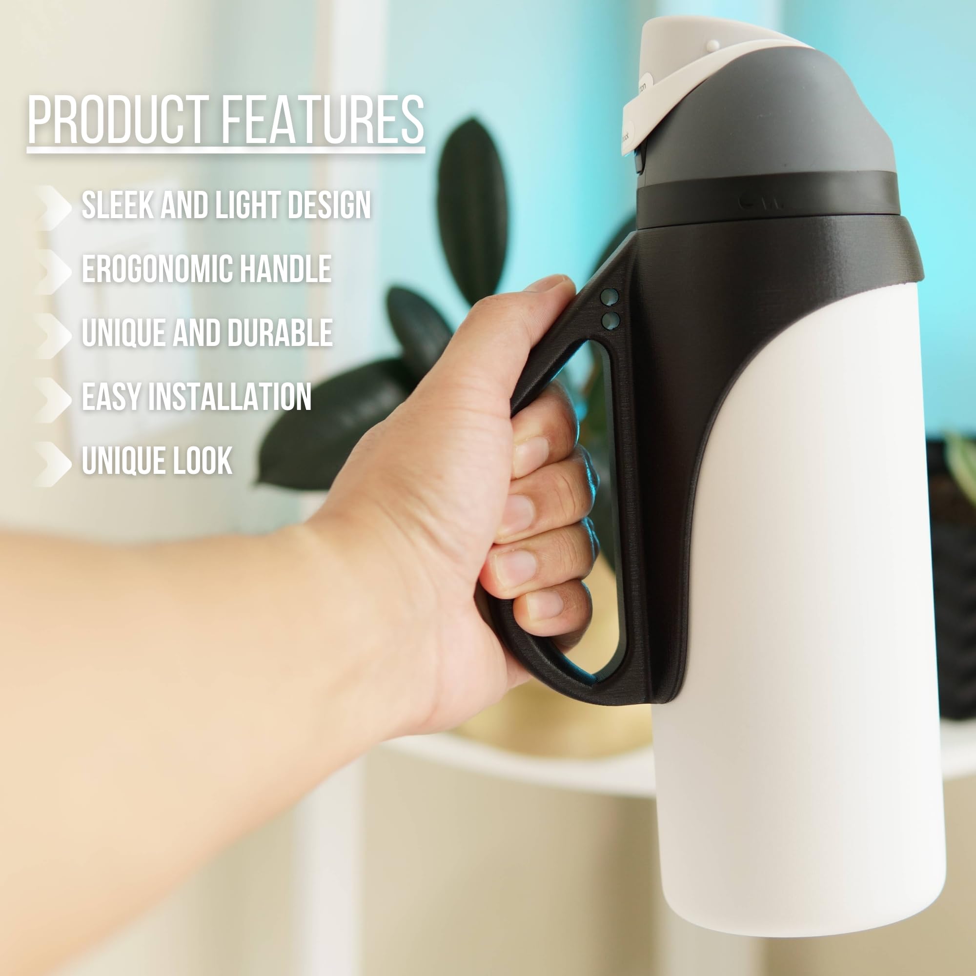 Owala FreeSip 32oz Water Bottle Handle Replacement - Durable & Ergonomic Design for Gym, Hiking, and Outdoor Adventures