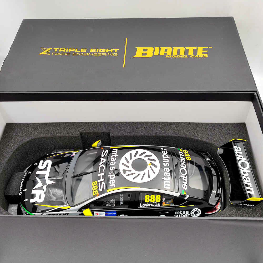 1/12 Scale Holden ZB Commodore 2018 Tyrepower Tasmania Winner #888 Resin Model Car - Collectible Toy Gift for Car Enthusiasts - Perfect for Display, Racing Fans, and Gifts