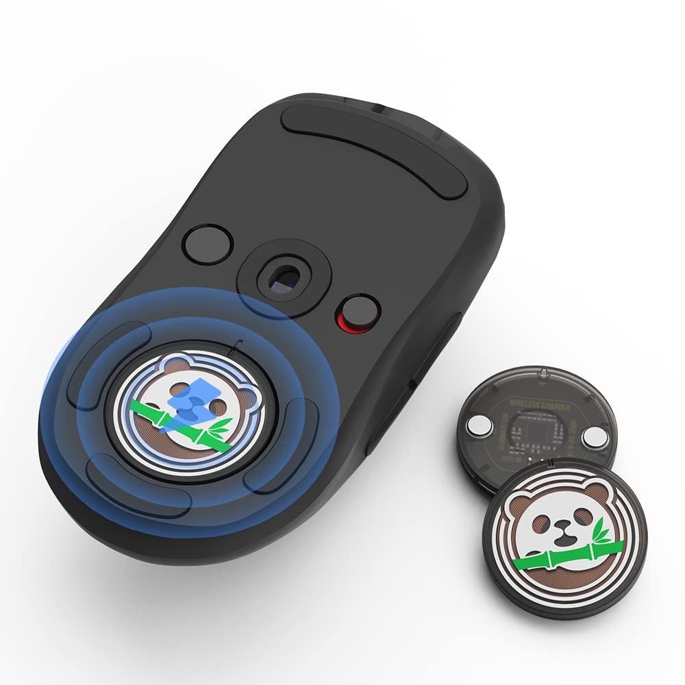 Logitech G502 G703 G903 GPW Wireless Mouse Qi Charging Coin Replacement - Qi Wireless Charger Compatible (Not for POWERPLAY) - Perfect for Gaming & Office Use