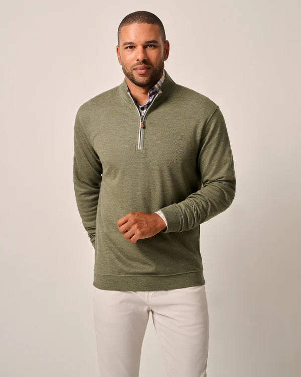 Johnnie-O Men's 1/4 Zip Long Sleeve Shirt - Comfortable & Stylish Golf & Casual Wear for Men