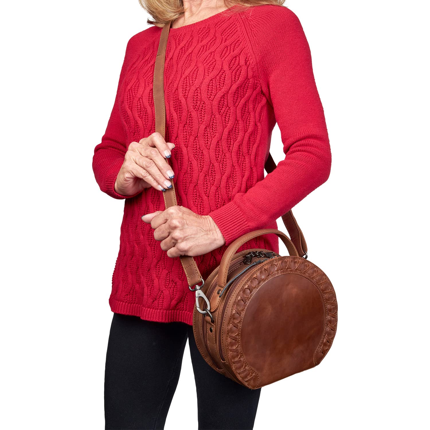 Oaklee Concealed Carry Crossbody Bag for Women - Secure Locking Gun Holster Purse - Stylish & Functional CCW Handbag for Everyday Safety | Perfect for Travel, Shopping & Self-Defense