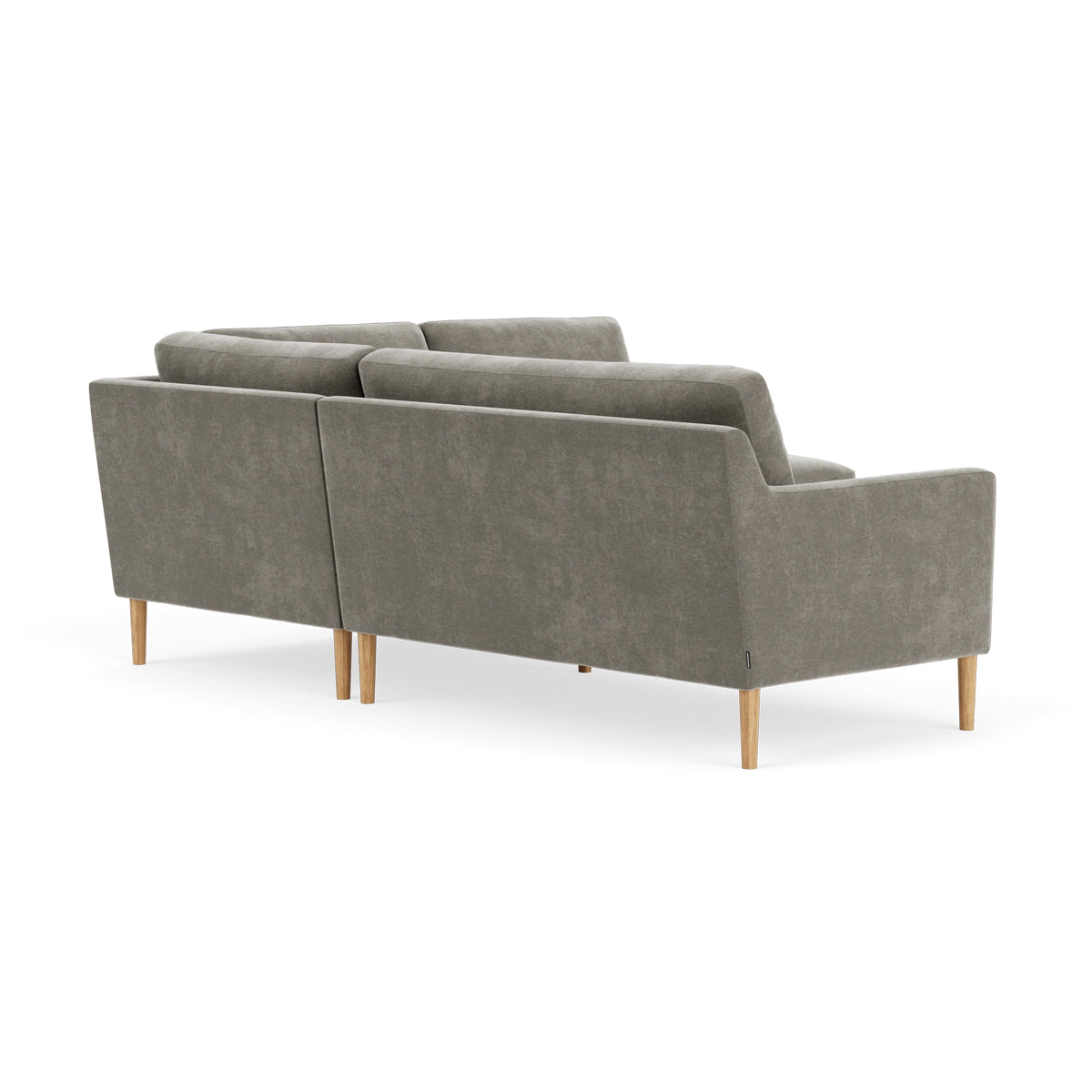 Astha Fabric Right Corner Sofa - Modern L-Shaped Sectional Couch for Living Room, Home Theater & Small Spaces | Comfortable & Stylish Lounge Furniture