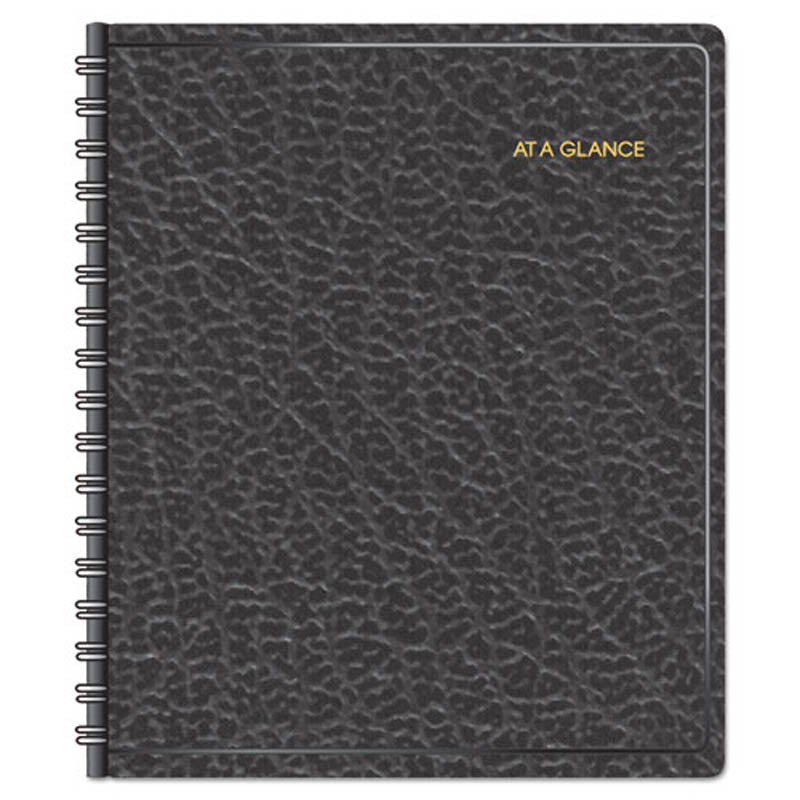 2026 4-Person Group Daily Planner - 8 x 10 7/8 Inch White Appointment Book for Team Scheduling, Family Organizer & Office Coordination | Perfect for Work Meetings, Family Events & Shared Calendars
