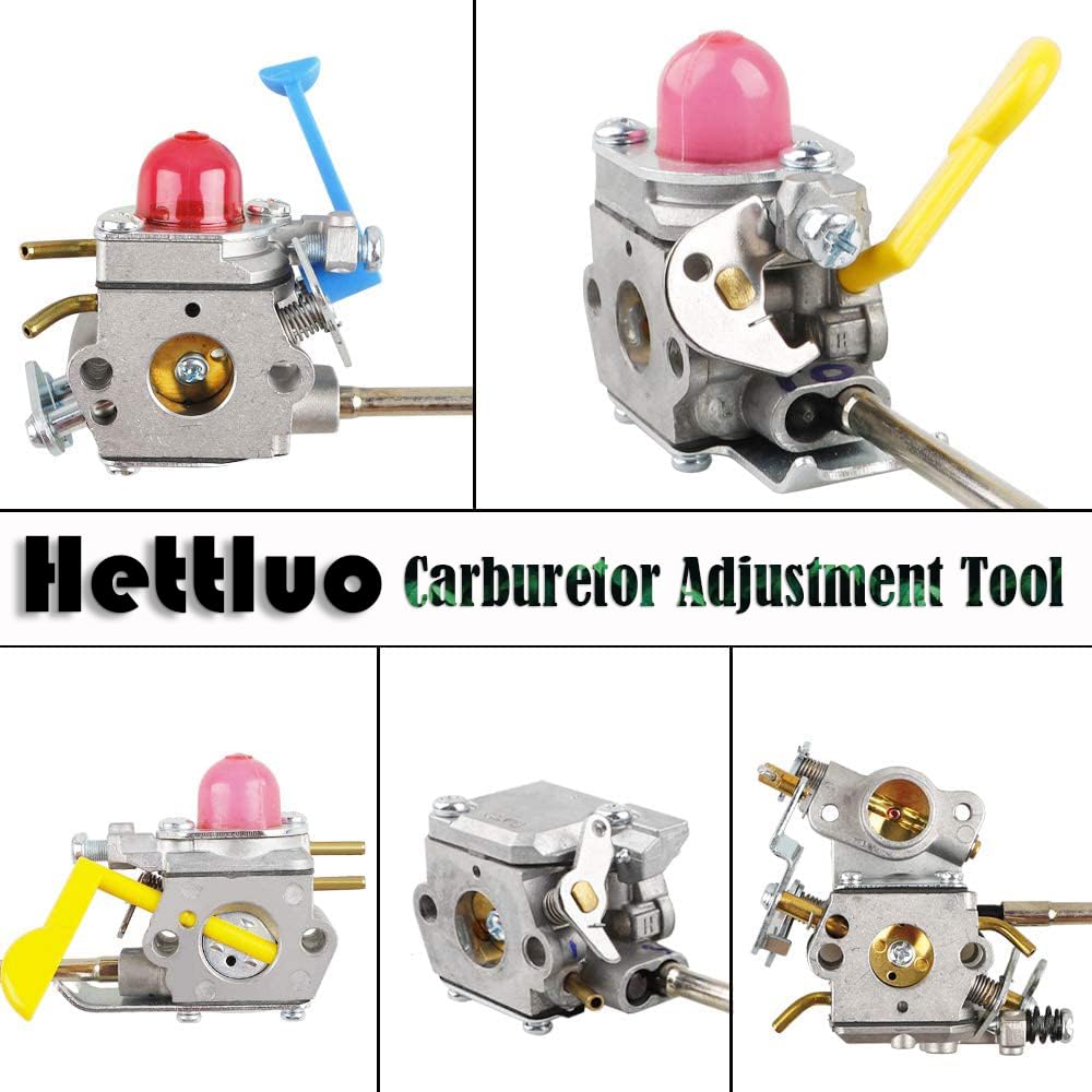 2-Stroke Engine Carburetor Adjustment Tool Kit - for Small Engine Repair of Chainsaws, Trimmers, Leaf Blowers & Weed Eaters - Essential Lawn Equipment Maintenance Tool for DIY Mechanics & Gardeners