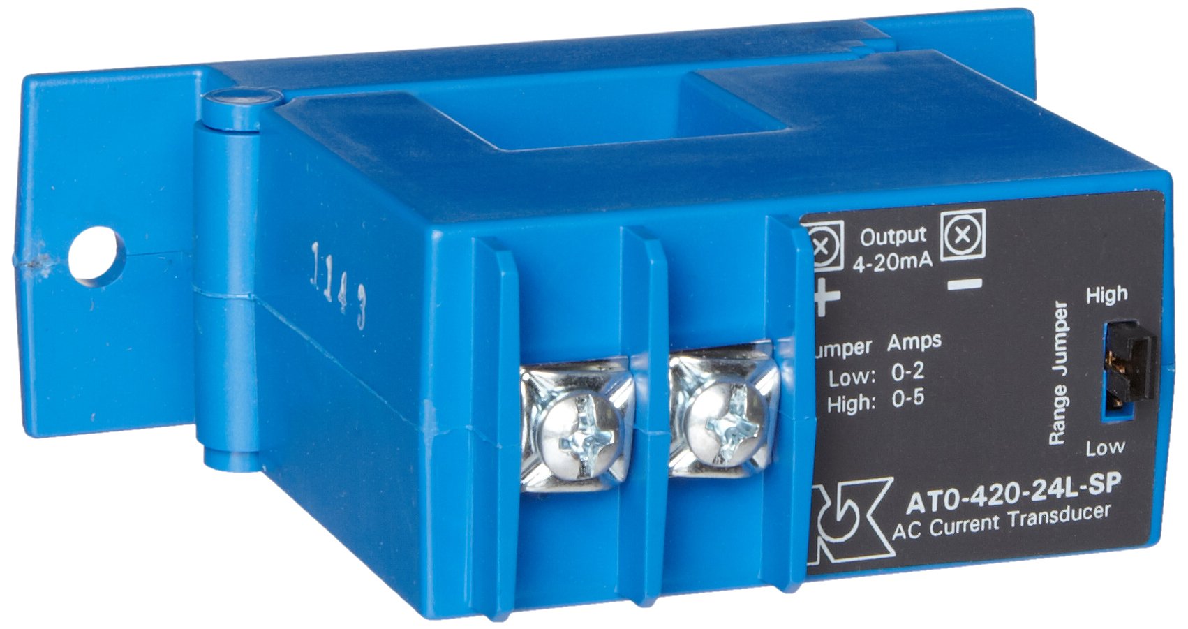 AT2-420-24L-SP Split-Core AC Current Transducer | 4-20mA Output | 0-200A Input Range | 12-40VDC Power Supply | for Industrial Automation & Energy Monitoring