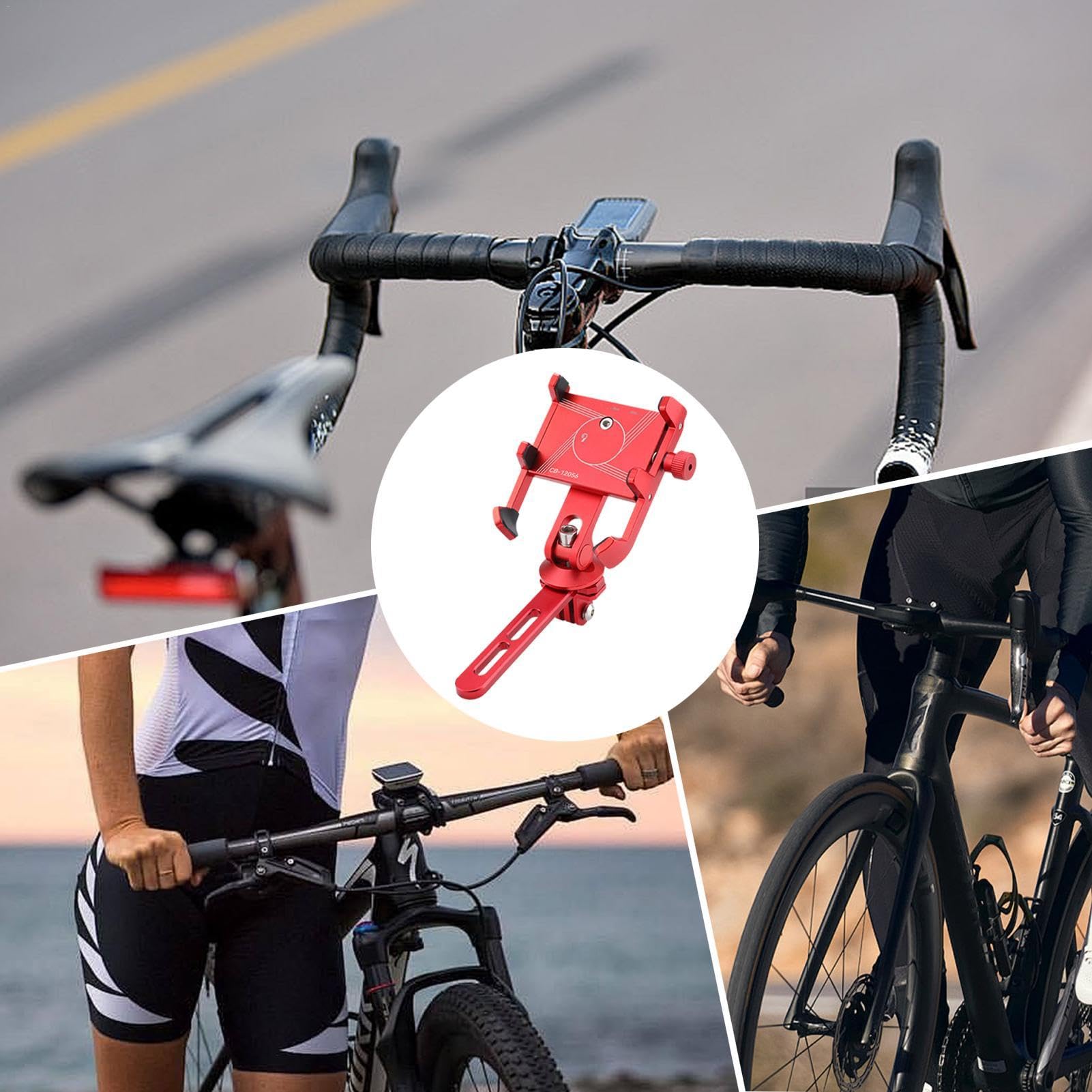 Stable Bike Phone Holder - Universal Adjustable Bicycle Phone Mount for Cycling, Running & Outdoor Sports | Secure Grip for Smartphones During Rides & Workouts