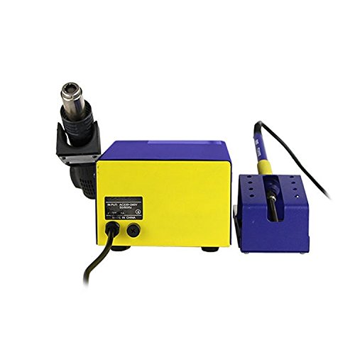 BK-601D 2-in-1 Hot Air Gun and Soldering Iron Station with LED Display - 220V AC Power for Electronics Repair, DIY Projects, and Jewelry Making