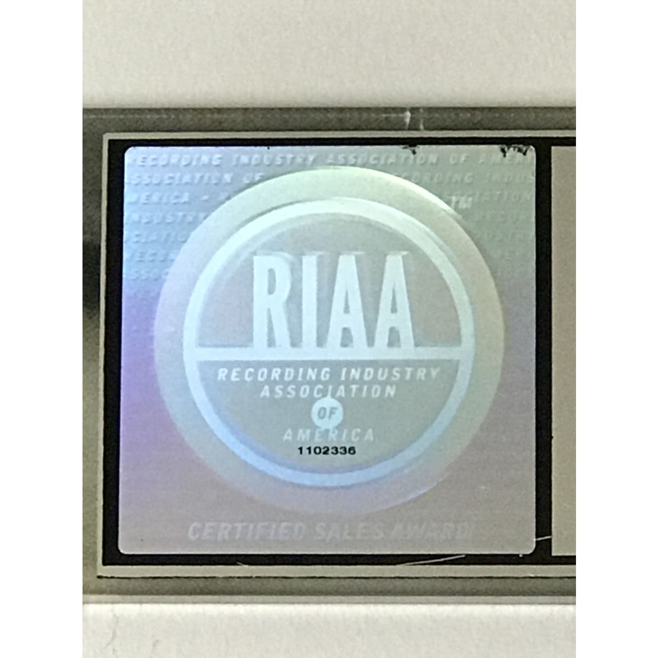 Lenny Kravitz 5 RIAA 2x Multi Platinum Album Award - Official Music Collectible for Display & Fan Gifts - Perfect for Home Decor, Music Studios & Memorabilia Collections