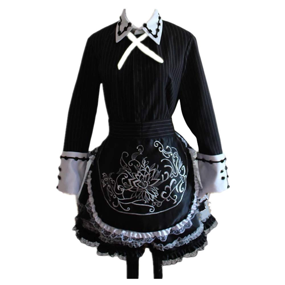 Touhou Project Izayoi Sakuya Cosplay Costume - Anime Maid Outfit for Halloween, Christmas & New Year Parties | Perfect for Conventions, Cosplay Events & Themed Gatherings
