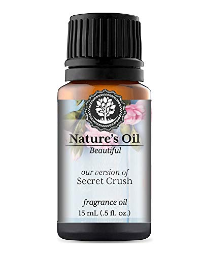 Secret Crush Fragrance Oil (15ml) - Premium Scent for Perfume, Diffusers, Soap & Candle Making, Lotion, Home Fragrance, Linen Spray, Bath Bombs & Slime - Perfect for Aromatherapy, DIY Crafts & Home Decor
