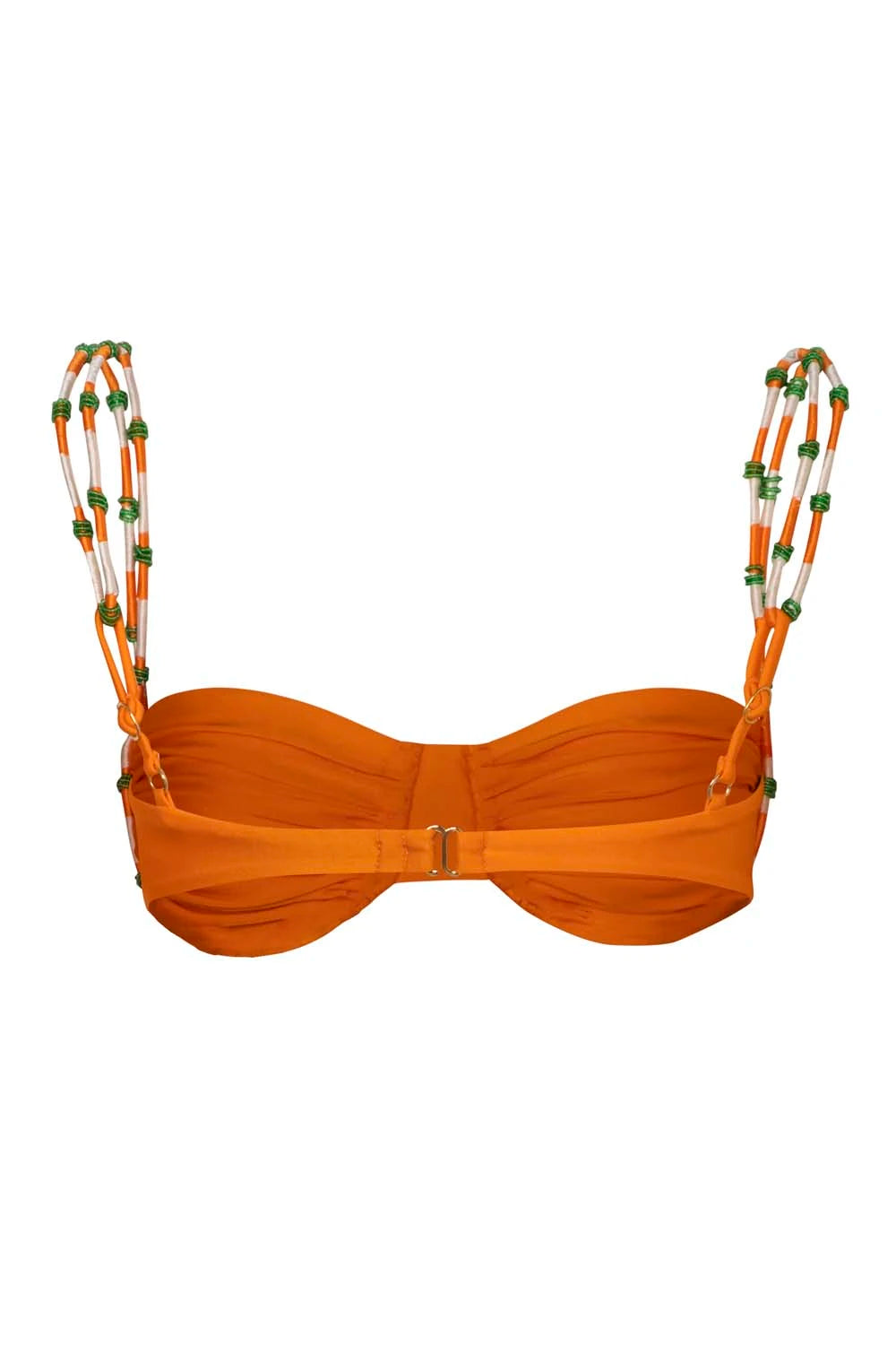 Lula Orange Bikini Top for Women - Sexy Swimwear for Beach, Pool & Summer Vacations