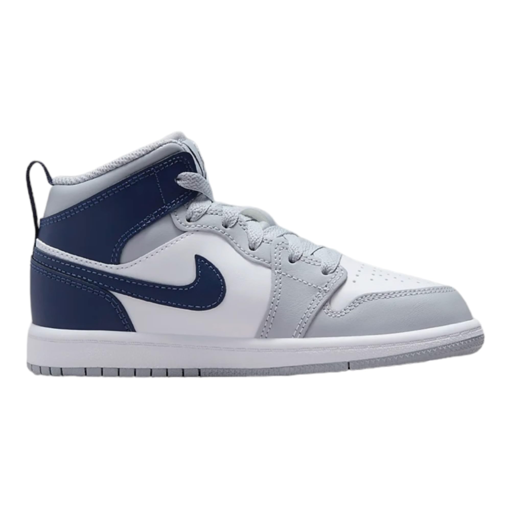 Nike Jordan Kids Preschool 1 Mid Basketball Shoes - Lightweight Sneakers for Boys & Girls - Perfect for School, Play & Sports Activities